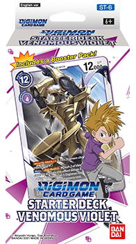 Digimon Card Game Starter Deck Venomous Purple