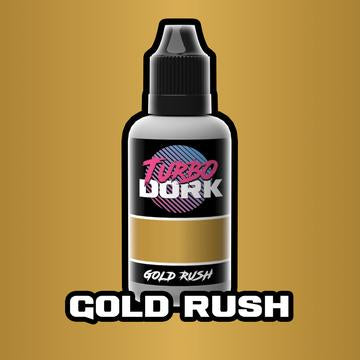 Turbo Dork Gold Rush Metallic Acrylic Paint - 20ml Bottle