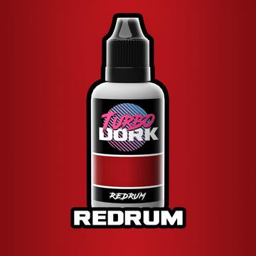 Turbo Dork Redrum Metallic Acrylic Paint - 20ml Bottle