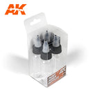 AK Paint Doser Bottles 30mL