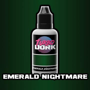 Turbo Dork Emerald Nightmare Metallic Acrylic Paint - 20ml Bottle