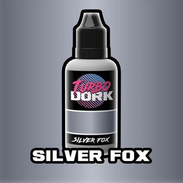 Turbo Dork Silver Fox Metallic Acrylic Paint - 20ml Bottle