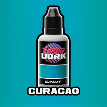 Turbo Dork Curacao Metallic Acrylic Paint - 20ml Bottle