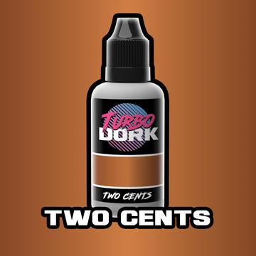 Turbo Dork Two Cents Metallic Acrylic Paint - 20ml Bottle