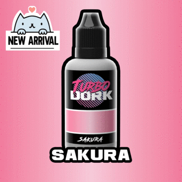 Turbo Dork Sakura Metallic Acrylic Paint - 20ml Bottle