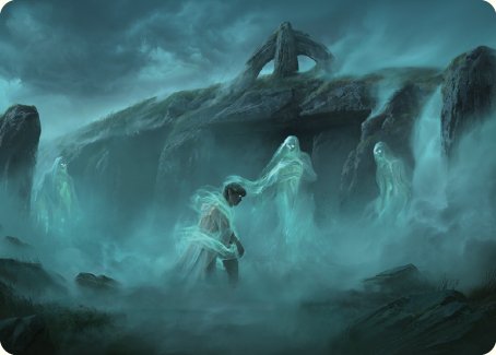 Fog on the Barrow-Downs Art Card [The Lord of the Rings: Tales of Middle-earth Art Series]