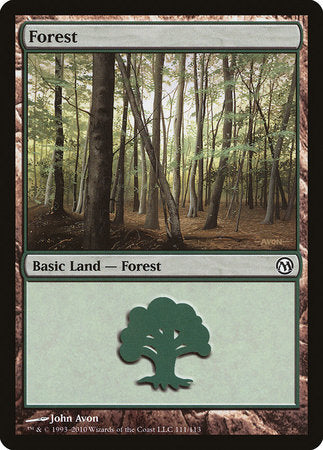Forest (111) [Duels of the Planeswalkers]