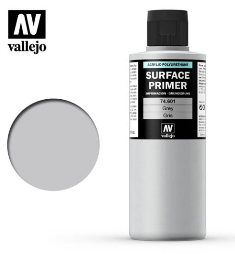 Grey Vallejo Surface Primer 200mL