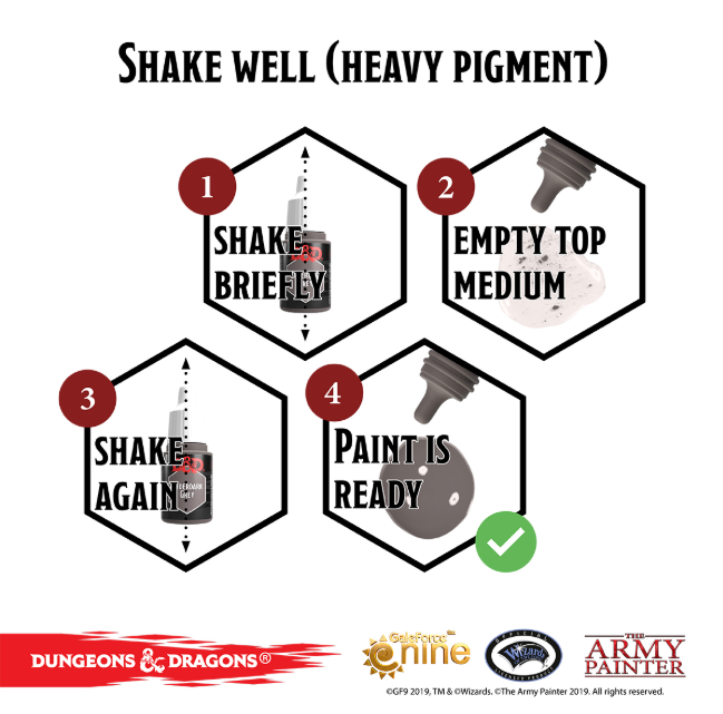 D&D Adventurers Paint Set