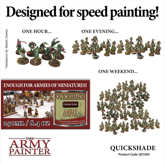 Army Painter Quickshade Strong Tone