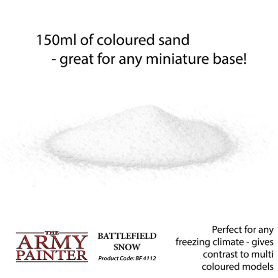 Army Painter Basing: Snow
