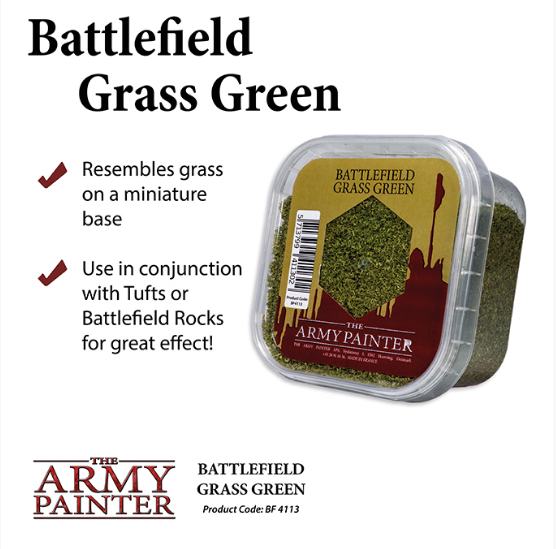 Army Painter Basing: Battlefield Grass Green