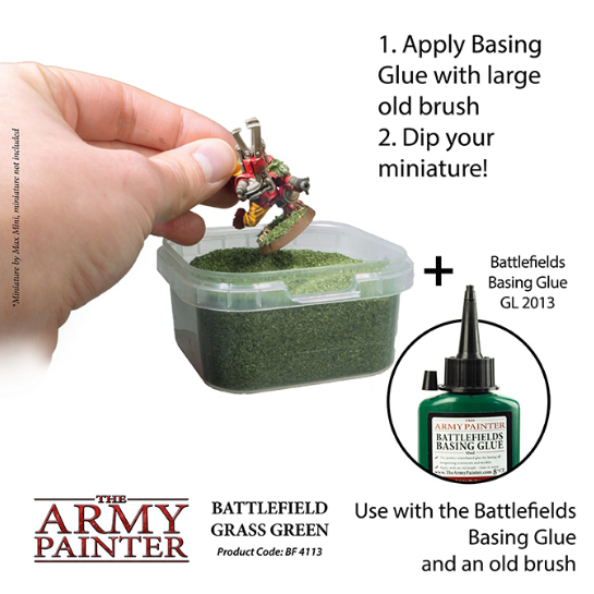 Army Painter Basing: Battlefield Grass Green