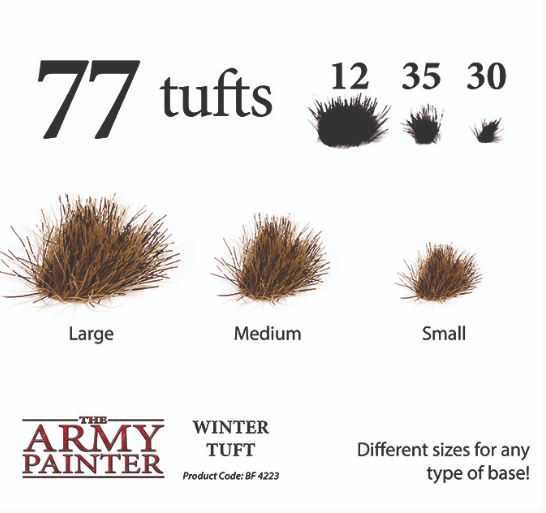 Army Painter Battlefields: Winter Tuft