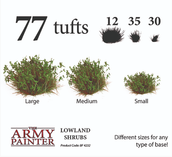 Army Painter Battlefields: Lowland Shrubs