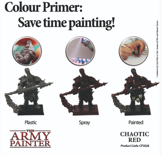 Army Painter Chaotic Red Primer