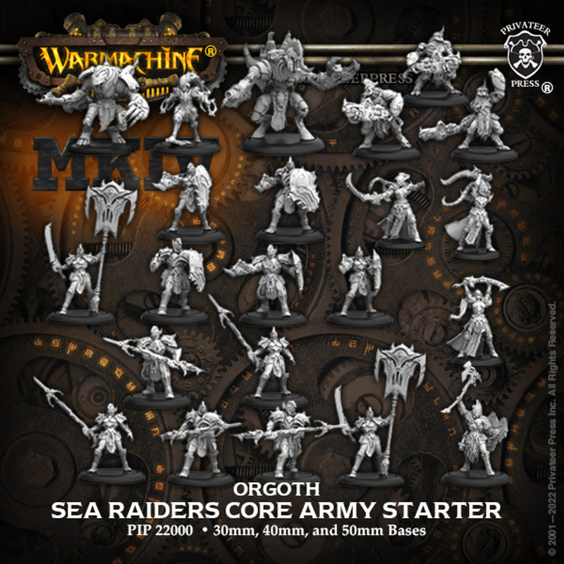 Warmachine MKIV Orgoth Sea Raiders Core Army Starter