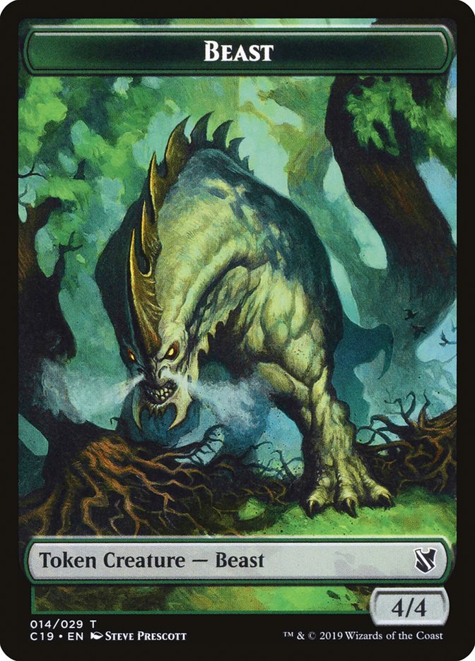 Beast (014/029) [Commander 2019 Tokens]