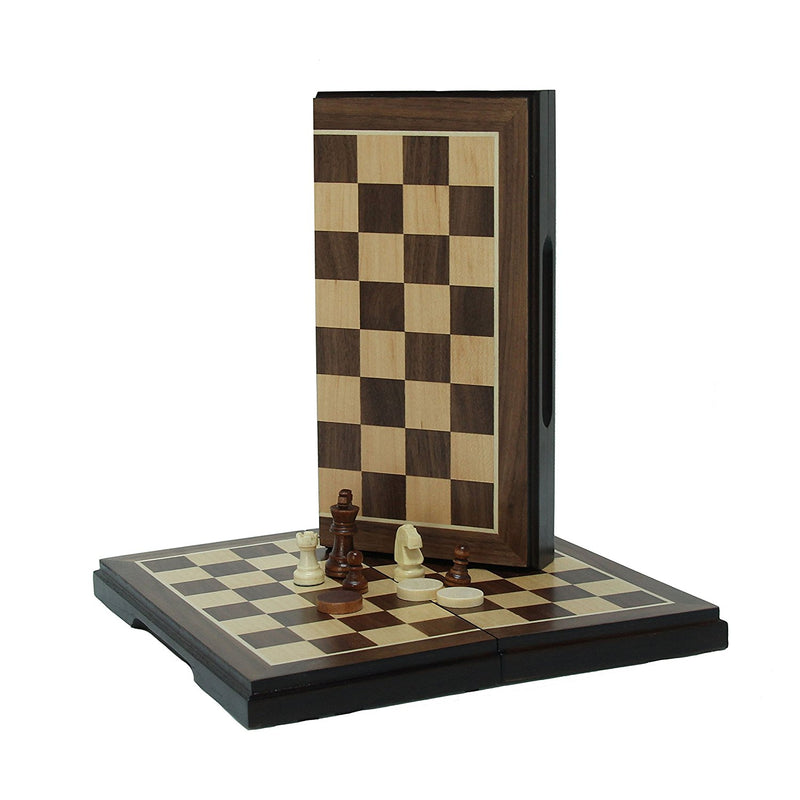 Magnetic Chesse& Checkers Set