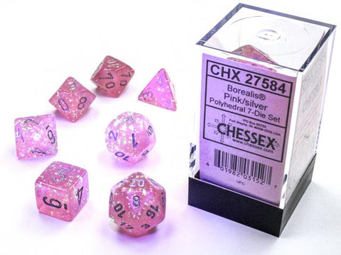 Polyhedral Luminary Borealis Pink / Silver
