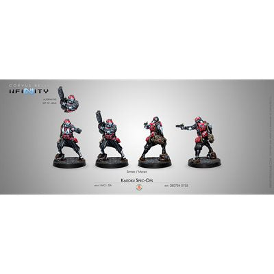Infinity: Non-Aligned Armies Kaizoku Spe-Ops (Spitfire/Medikit)