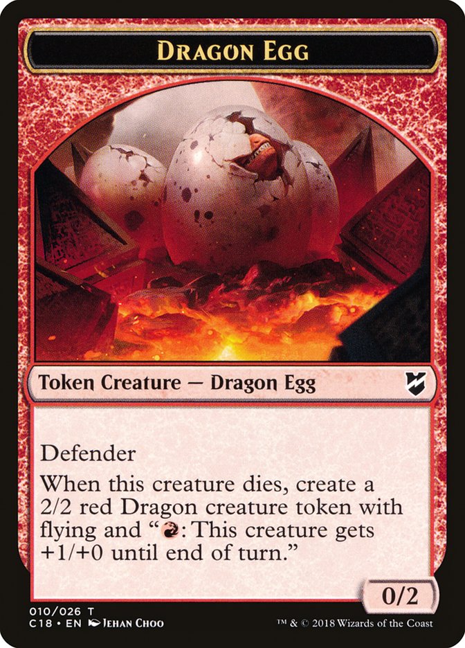 Dragon Egg [Commander 2018 Tokens]