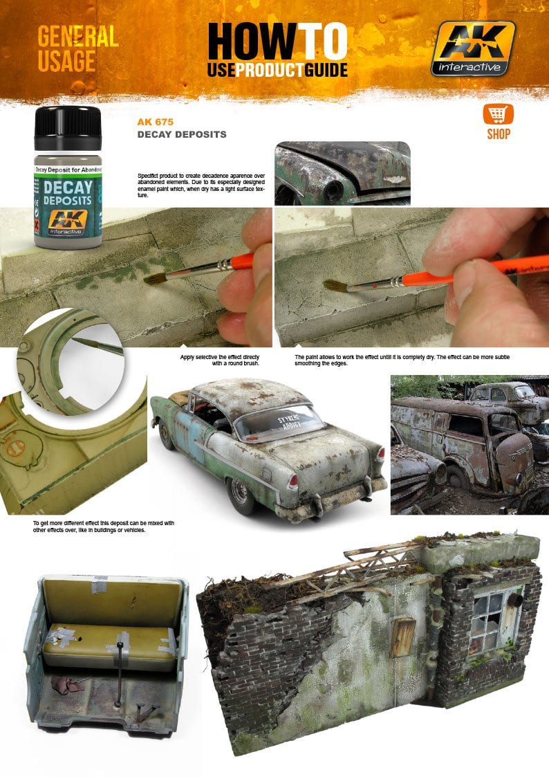 AK Interactive Decay Deposit For Abandoned Vehicles