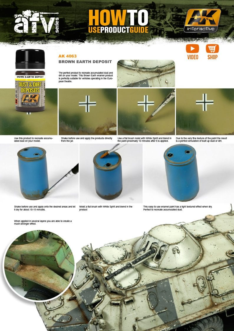 AK Interactive Brown Earth Deposit