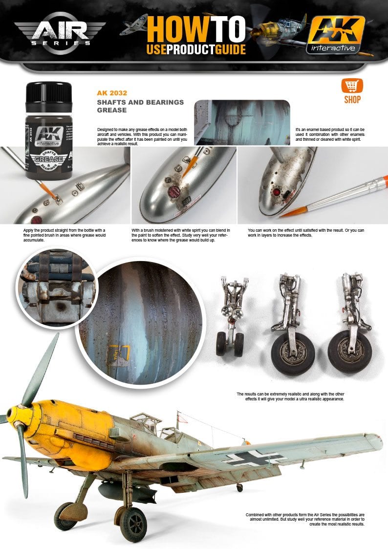 AK Interactive Grease Shafts & Bearings