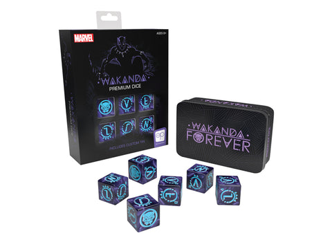 Premium Dice Box: Black Panther Wakanda Forever