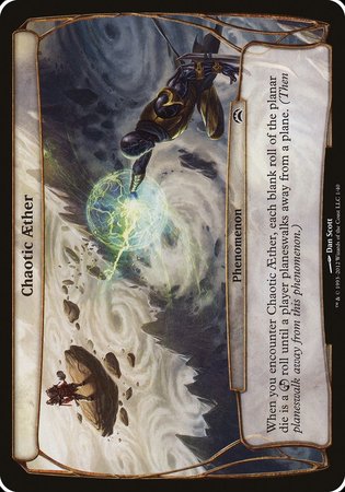 Chaotic Aether (Planechase 2012) [Planechase 2012 Planes]