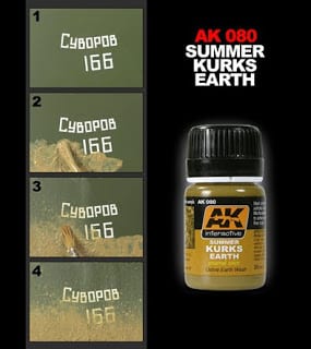 AK Interactive Summer Kursk Earth Effects