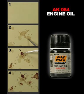AK Interactive Engine Oil