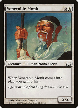 Venerable Monk [Duel Decks: Divine vs. Demonic]
