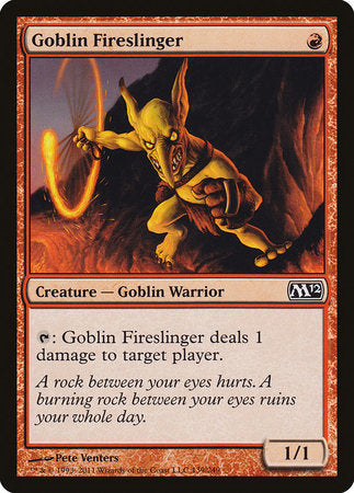 Goblin Fireslinger [Magic 2012]