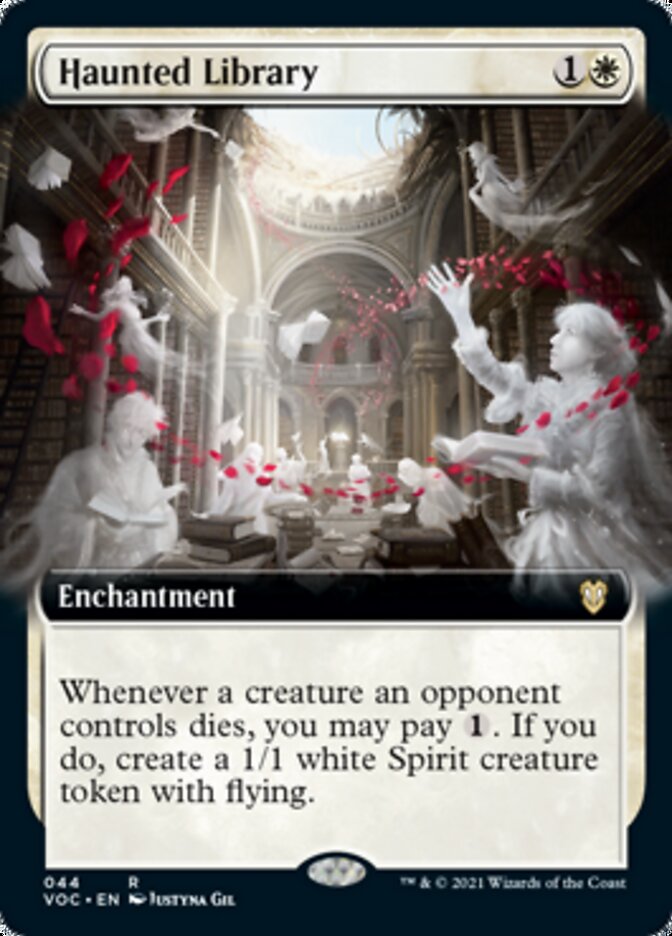 Haunted Library (Extended) [Innistrad: Crimson Vow Commander]