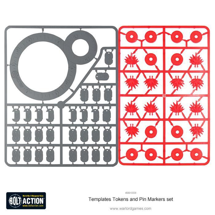 Bolt Action Template and Tokens