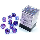 36D6 Nebula Nocturnal / Blue Dice Block - 12mm