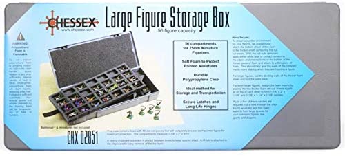 Chessex Large Figure Storage Box (56 Capacity)