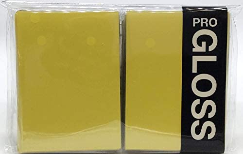 Eclipse Gloss Lemon Yellow PRO Standard Sleeves