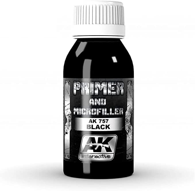AK Black Enamel Primer and Microfiller