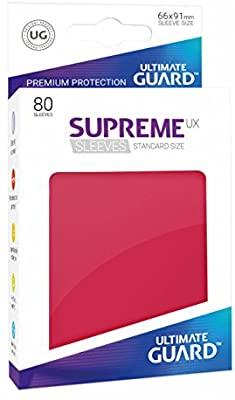 Ultimate Guard Supreme Red UX Sleeves