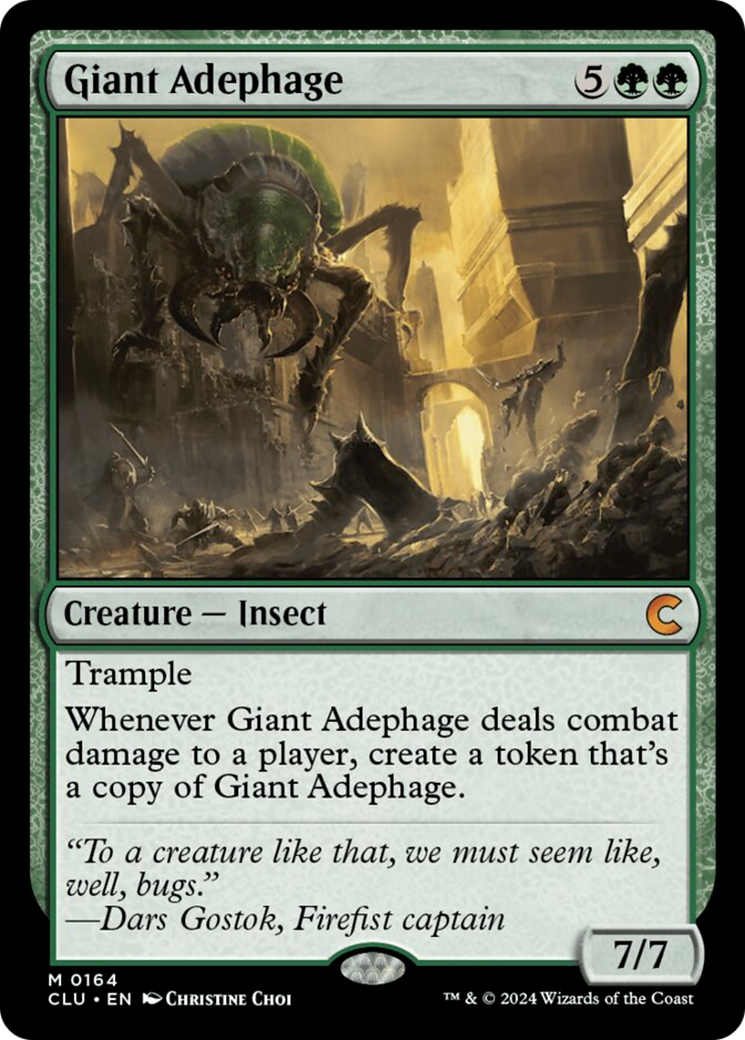 Giant Adephage [Ravnica: Clue Edition]