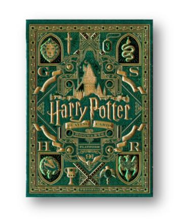 Theory 11 Harry Potter Green Playing Cards