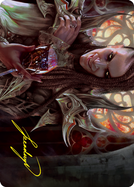 Voldaren Epicure 2 Art Card (Gold-Stamped Signature) [Innistrad: Crimson Vow Art Series]