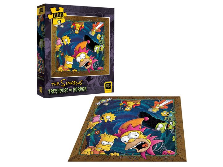 Puzzle 1000: Simpsons Treehouse Of Horrors