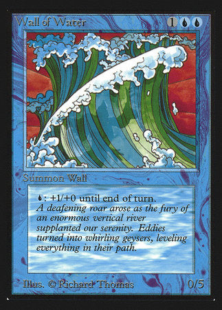 Wall of Water (IE) [Intl. Collectors’ Edition]