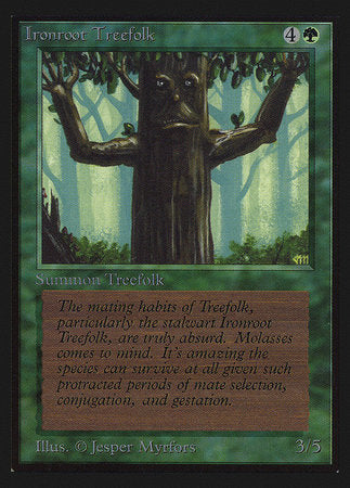 Ironroot Treefolk (IE) [Intl. Collectors’ Edition]