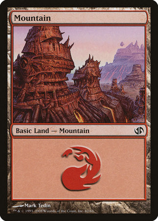 Mountain (62) [Duel Decks: Jace vs. Chandra]