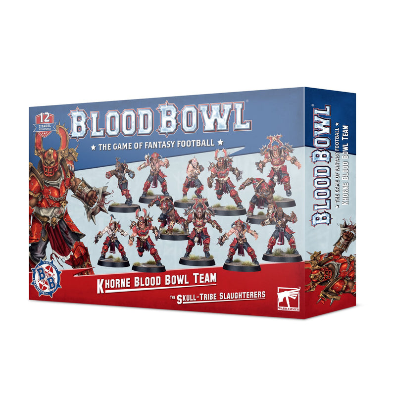 Blood Bowl: Khorne Team Skull Tribe Slaughterers